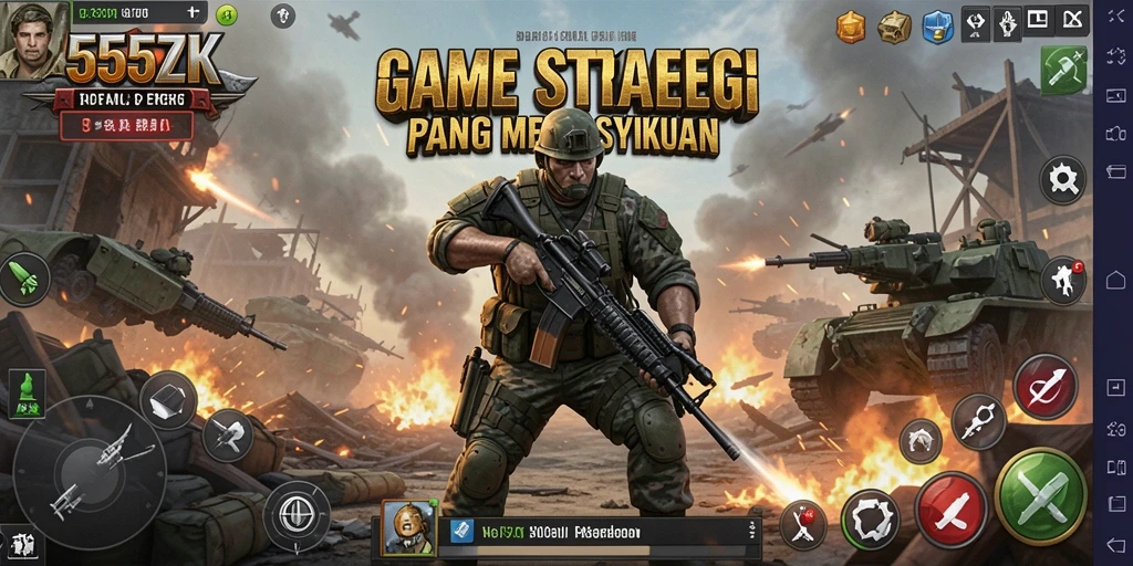 Tampilan gameplay <strong>555ZK</strong> yang mengesankan dan penuh strategi.